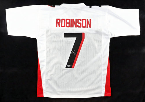 Bijan Robinson Signed Football Jersey Beckett Authentication Certified