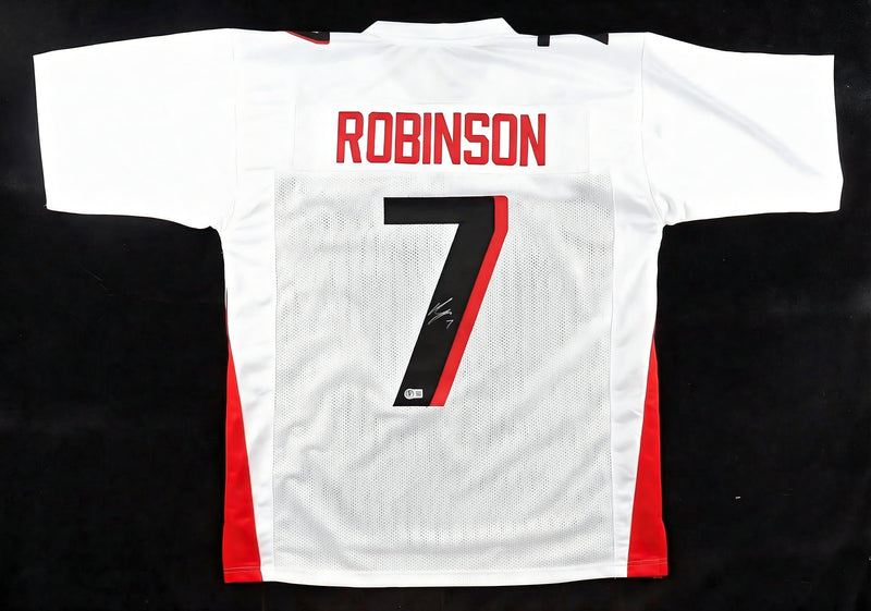 Bijan Robinson Signed Football Jersey Beckett Authentication Certified
