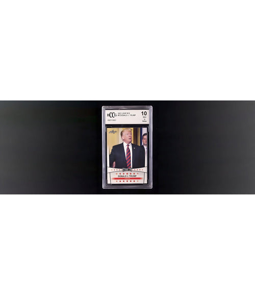 2020 Leaf Stars '20 Donald Trump POTUS #6 BCCG 10 Mint or Better President Card