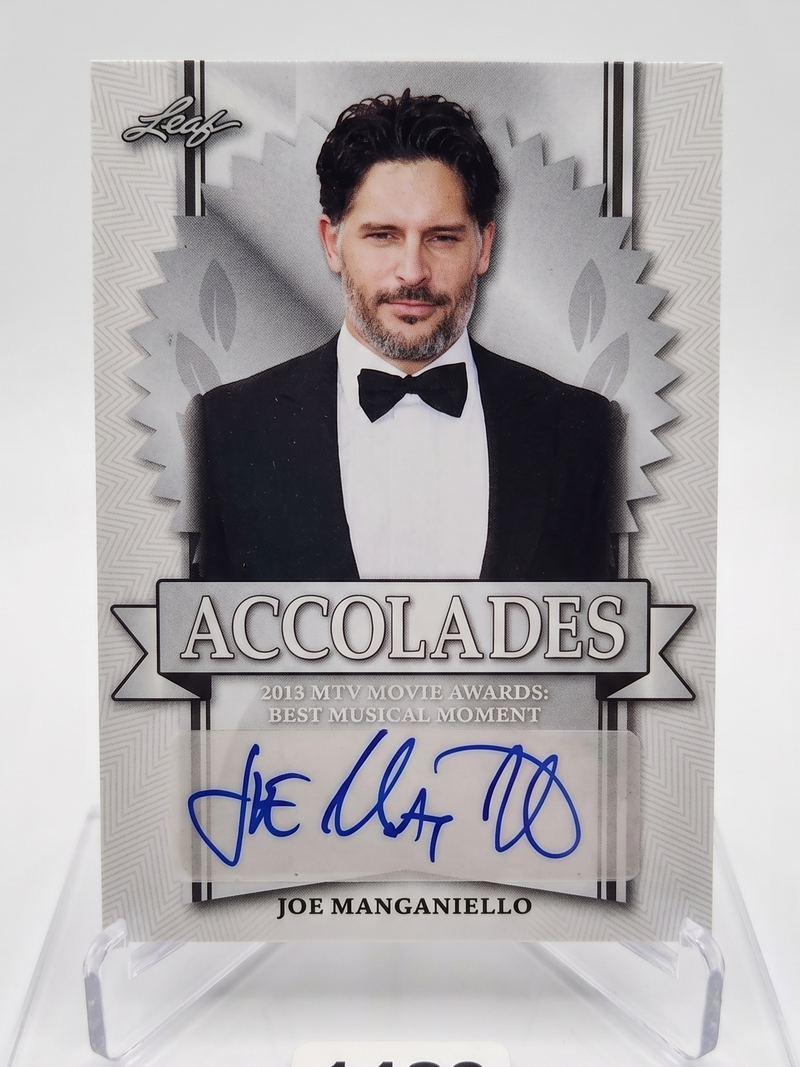 Signed Trading Card 2025 Leaf Pop Century Accolades Joe Manganiello Auto